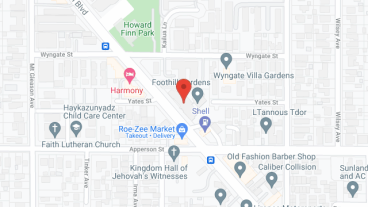 Foothill Gardens-not licensed in google map