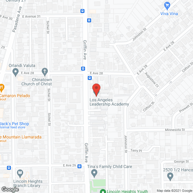 Salvation Army Booth Memrl Ctr in google map