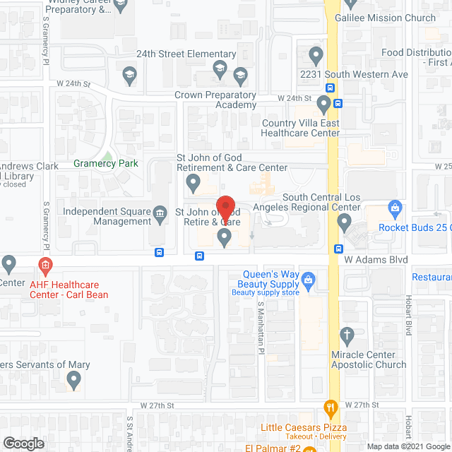 Hospitaller Foundation of Ca in google map