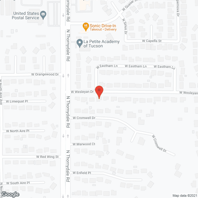 Mary's Care Home in google map