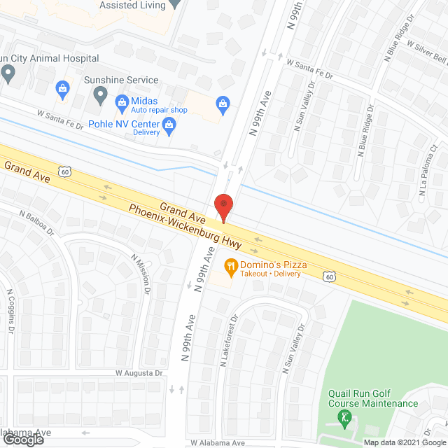 Adult Care Homes For Seniors in google map