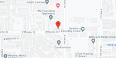 Maryland West Apartments in google map