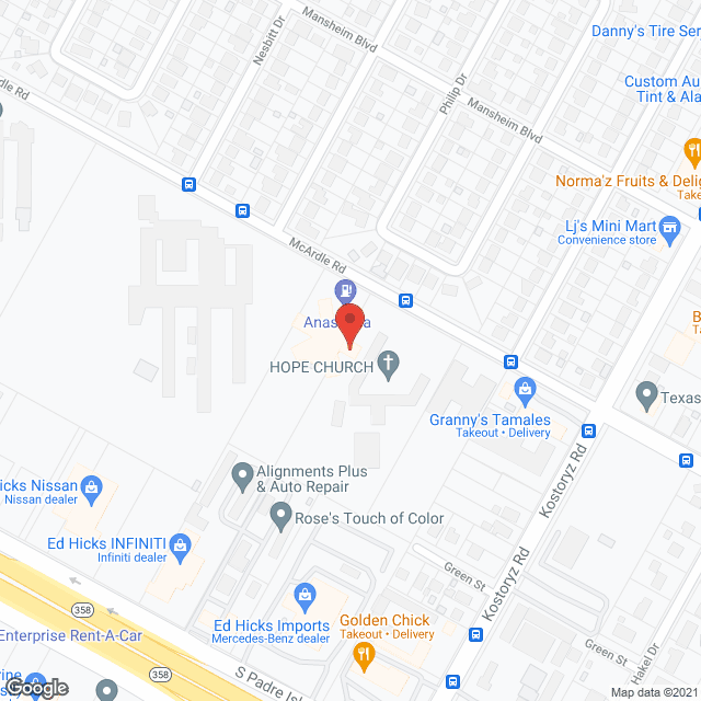 Human Development Ctr in google map