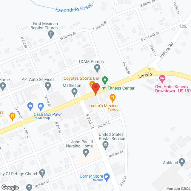 John Paul II Nursing Home in google map