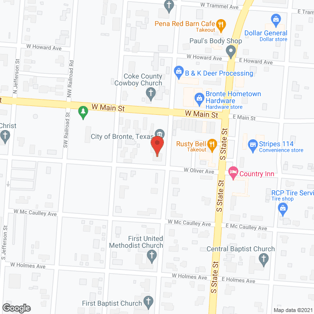 Bronte Nursing Home in google map