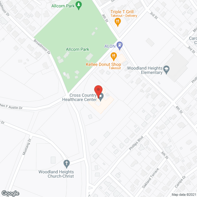 Senior Living Properties in google map