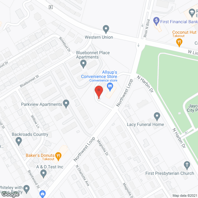 Community Nursing Home in google map