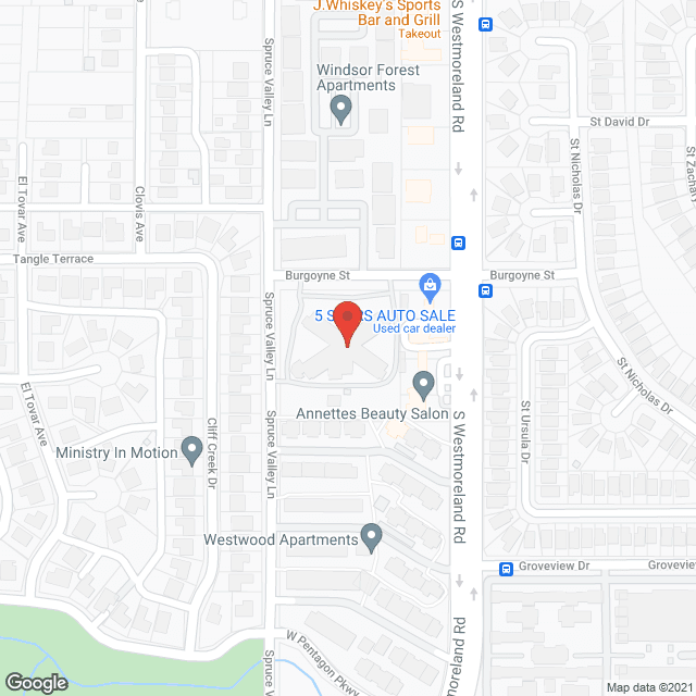 Lucille's Manorcare Styling in google map