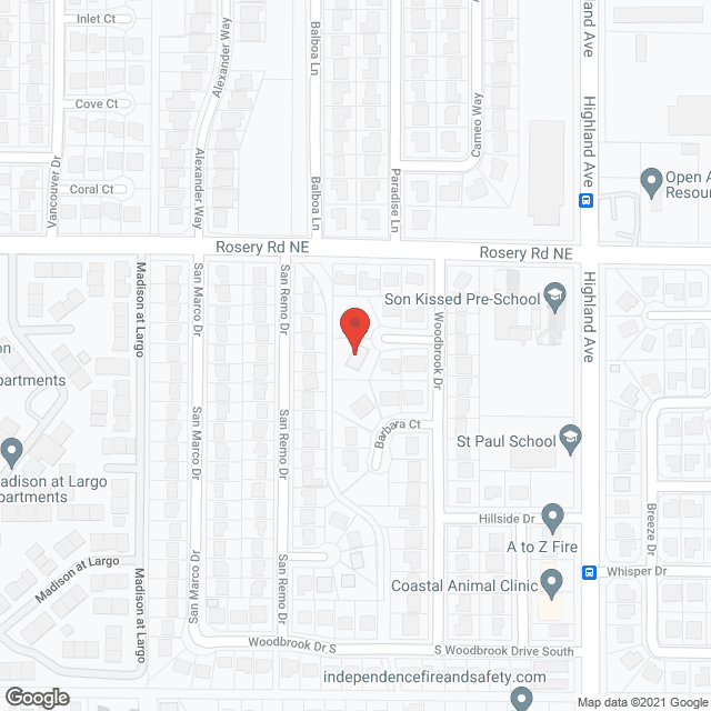 The House That Faith Built in google map