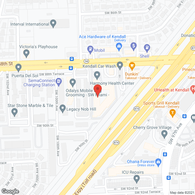 Integrated Health Svc in google map