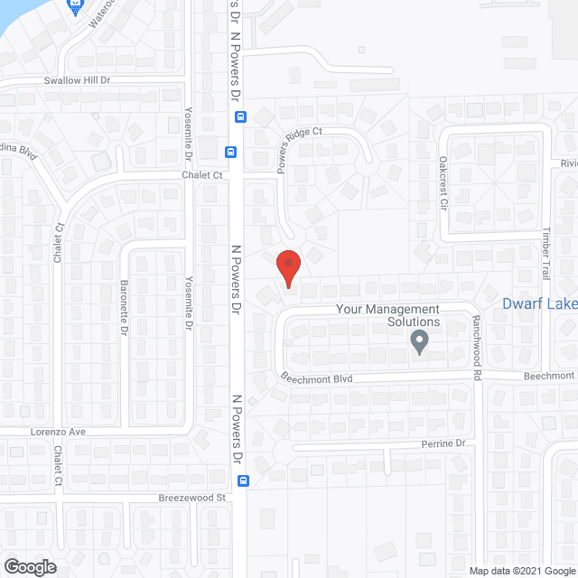 Forest Grove Family Ctr in google map