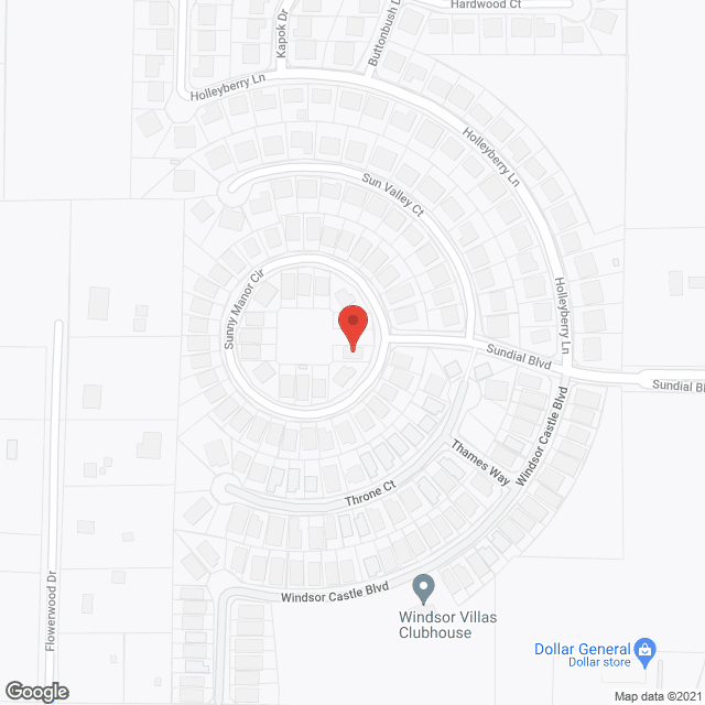 Windsor Villas Active Senior in google map