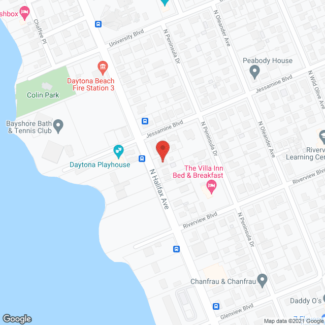 Halifax Manor in google map