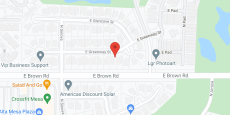 Albany Apartments in google map