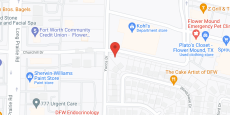 Watermere at Flower Mound in google map