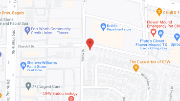 Watermere at Flower Mound in google map