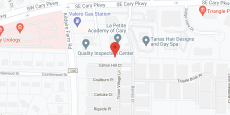 Atria Cary in google map
