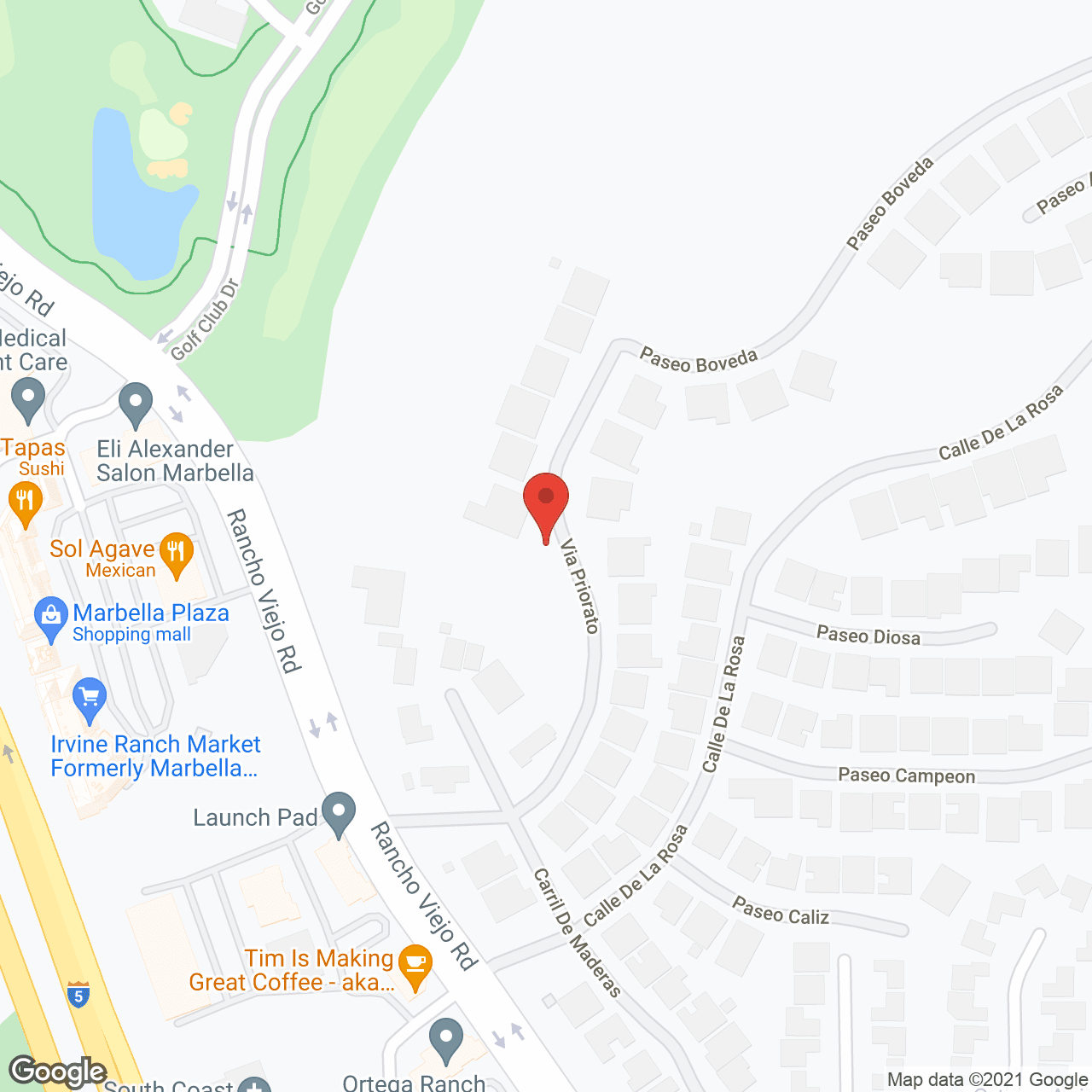 Serra Sol Memory Care in google map