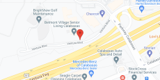Belmont Village Calabasas in google map