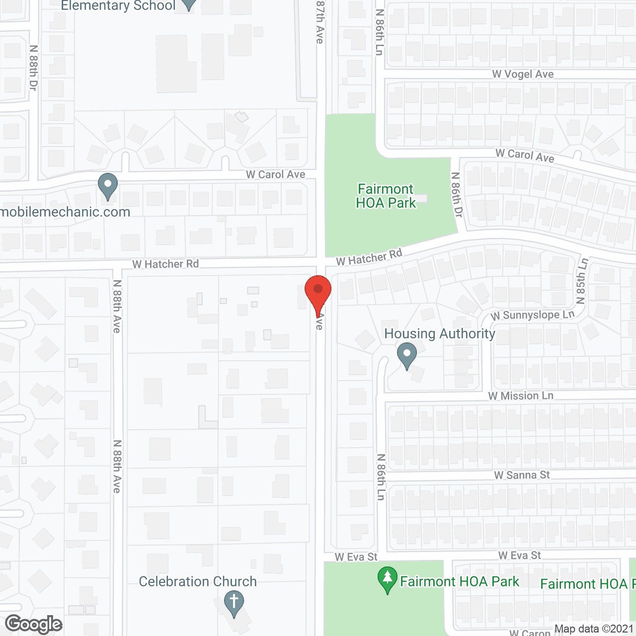 Grace Living Care in google map