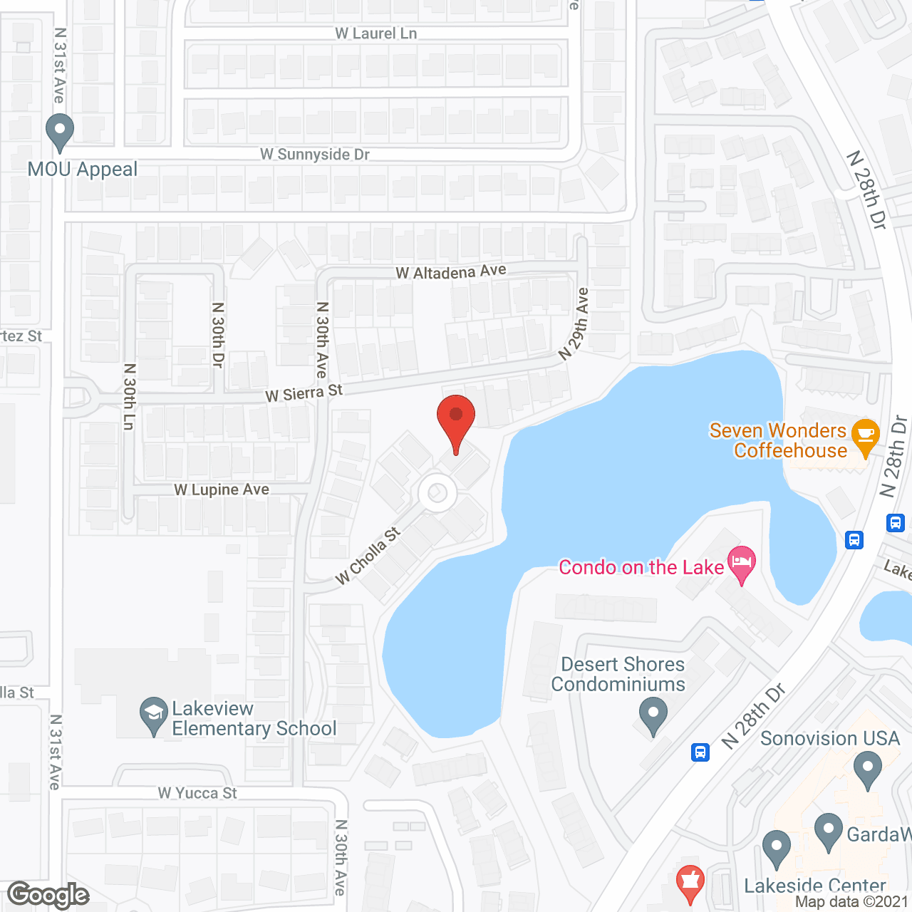 Lake View Retirement Villa in google map