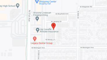 Beehive Homes of Arrowhead in google map