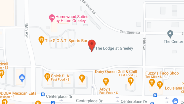 The Lodge at Greeley in google map