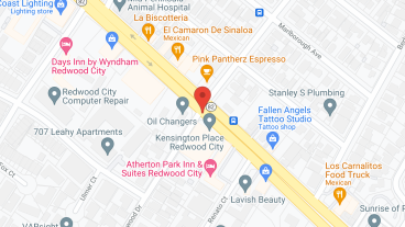 Kensington Place of Redwood City in google map