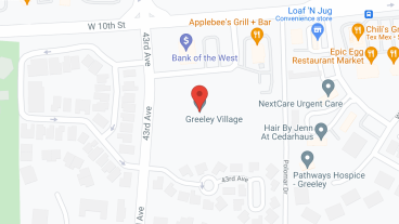 Greeley Village in google map