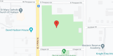 Danbury in Hudson in google map