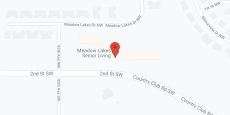 Meadow Lakes Senior Living in google map