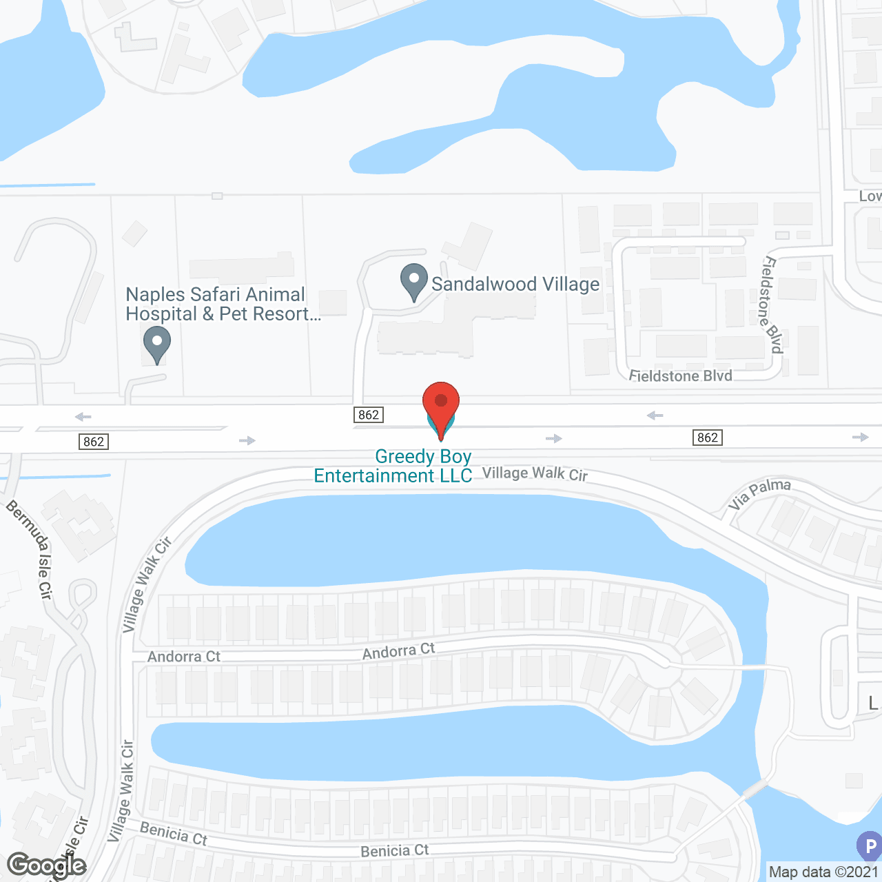 Bradford Square Retirement Community in google map