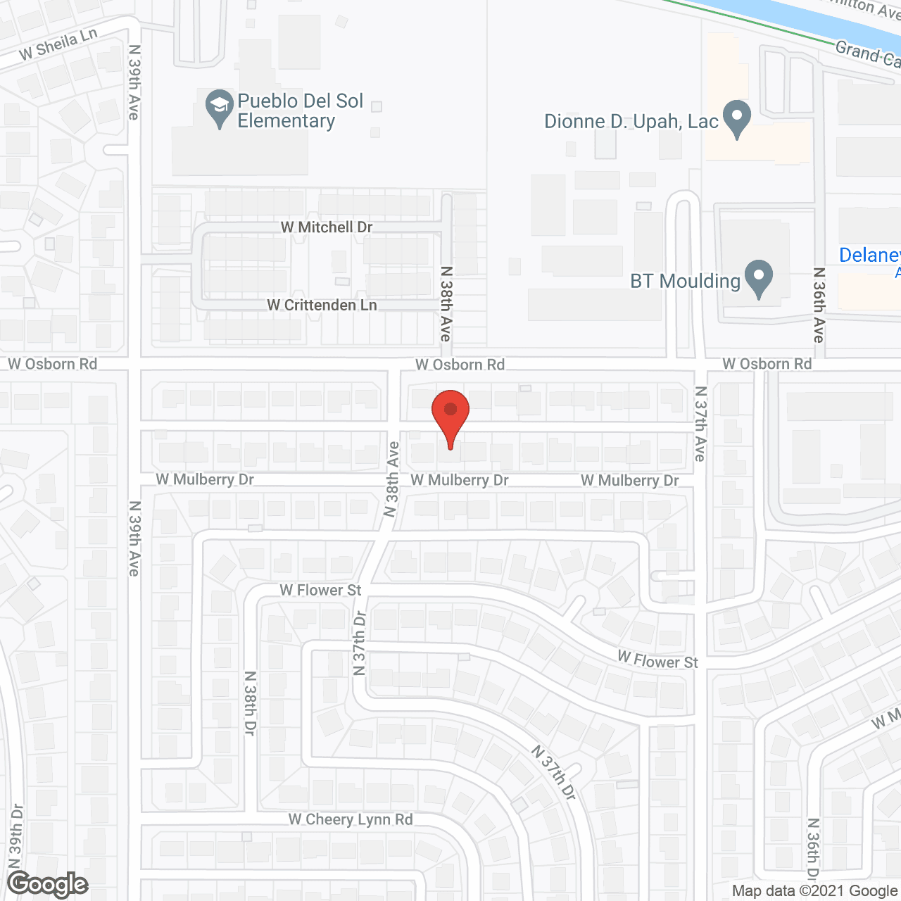 Family Senior Care in google map