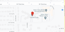 Arbor View Senior Living in google map