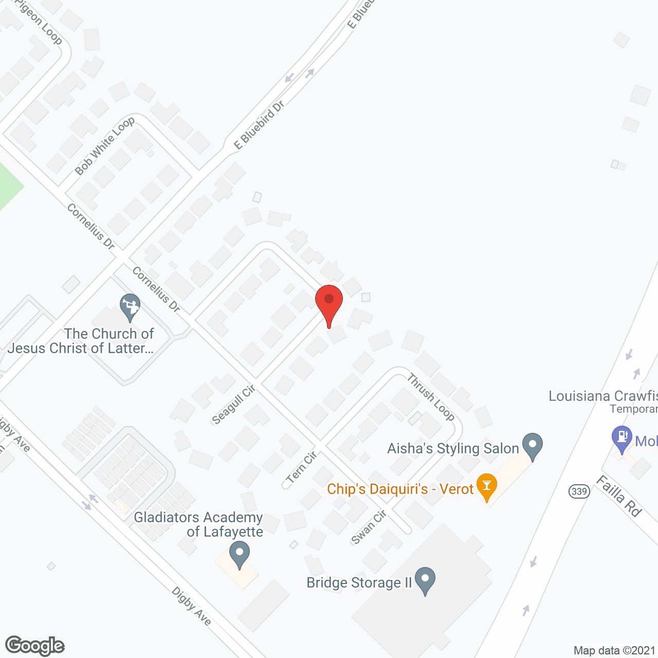 Avanti Senior Living at Lafayette in google map