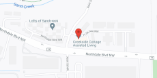 Creekside Cottage Assisted Living in google map