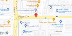 Affinity at Lafayette in google map