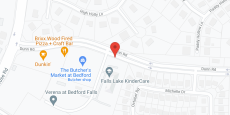 Verena at Bedford Falls in google map