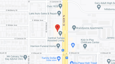 Best Care Senior Living at Central Tampa in google map