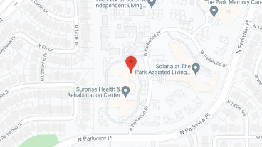 The Park at Surprise in google map