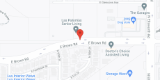 Las Palomas Senior Living in google map