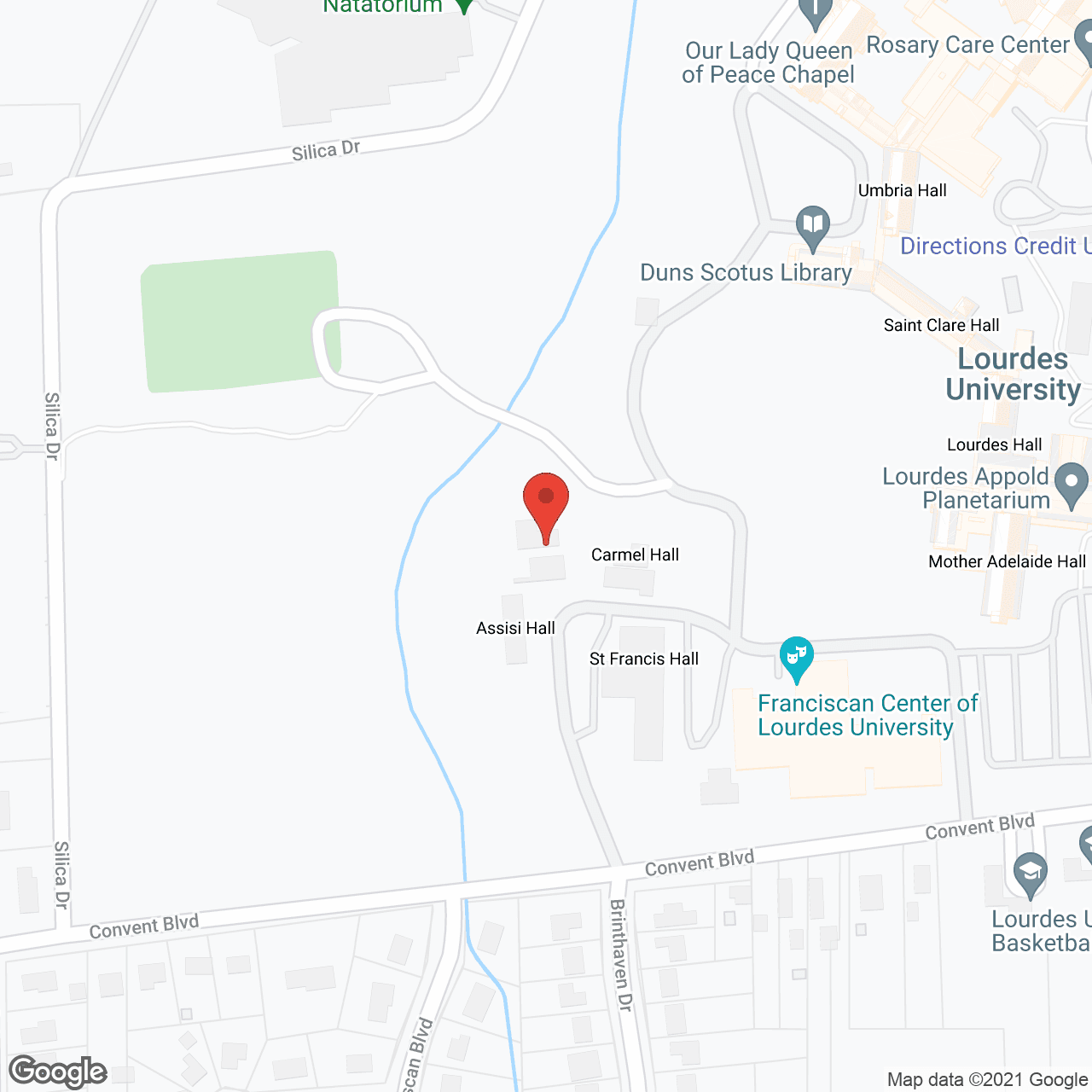 Charter Senior Living of Oak Openings in google map