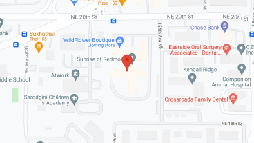 Sunrise of Redmond in google map