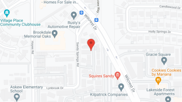 Brookdale Memorial Oaks in google map