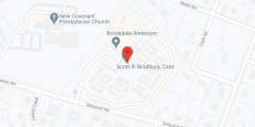 Brookdale Anderson in google map