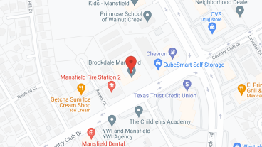 Brookdale Mansfield in google map