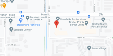 Woodside Senior Living in google map