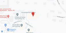 Brookdale North Oaks in google map