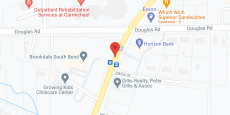 Brookdale South Bend in google map