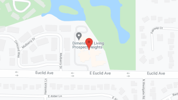 Eden Vista Prospect Heights in google map